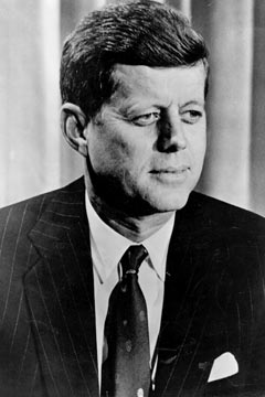 Portrait of John F. Kennedy